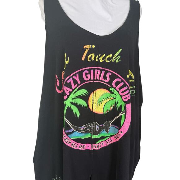 Vintage 1990 MC HAmmer Can't Touch This PAnama City Romper OS M - Picture 3 of 8